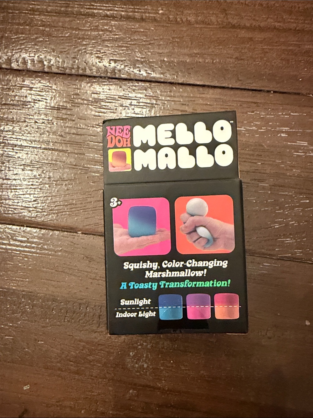 NeeDoh Mello Mallo Color-Changing Squishy Toy - Pink - Picture 3 of 6